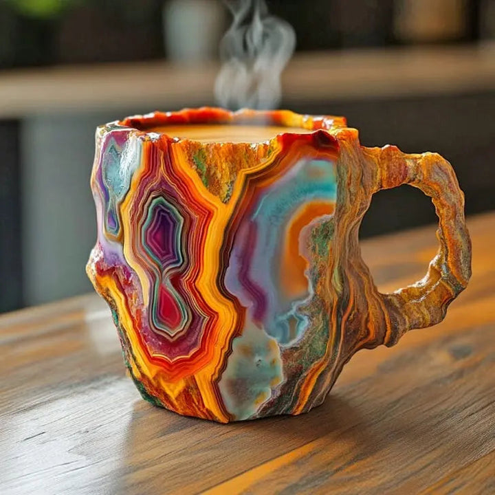 クリスタルインフューズドミネラルコーヒーマグ