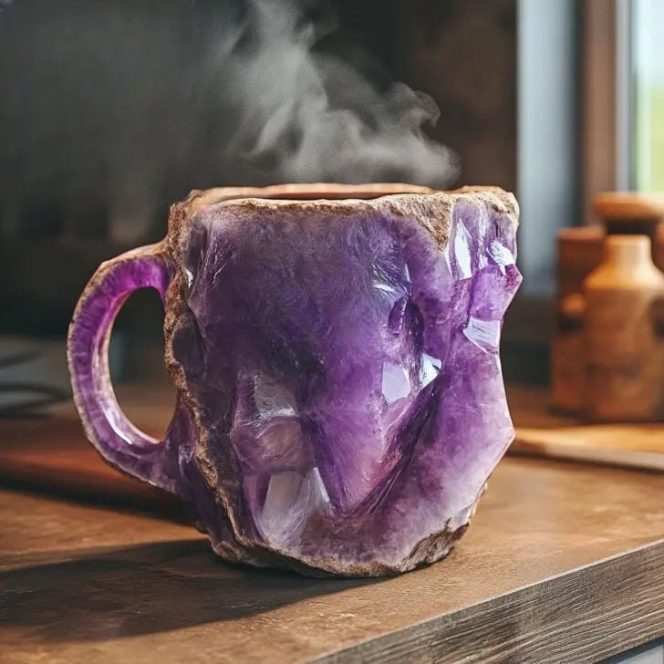 クリスタルインフューズドミネラルコーヒーマグ